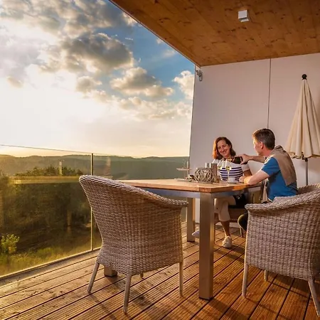 Mosel Sky Lounge With Loggia & Panoramic View Kenn
